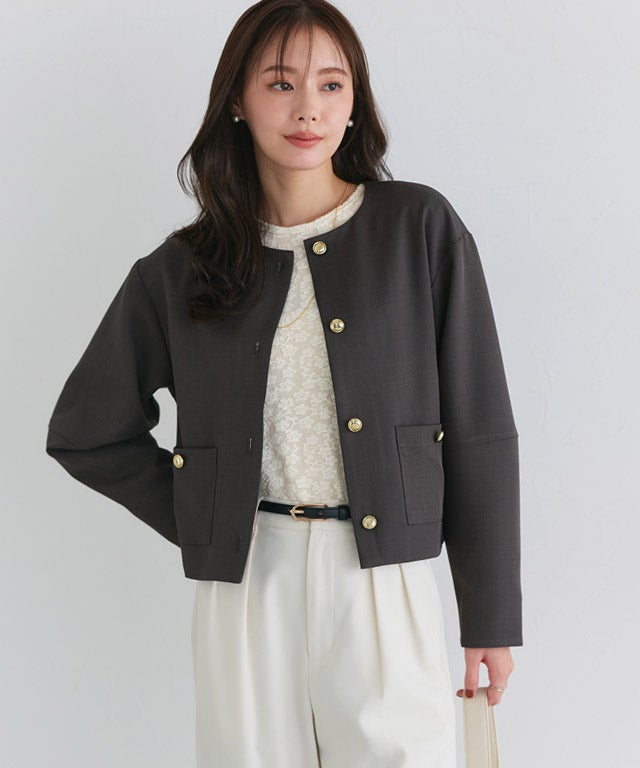 167cm / レース / アイボリー / M