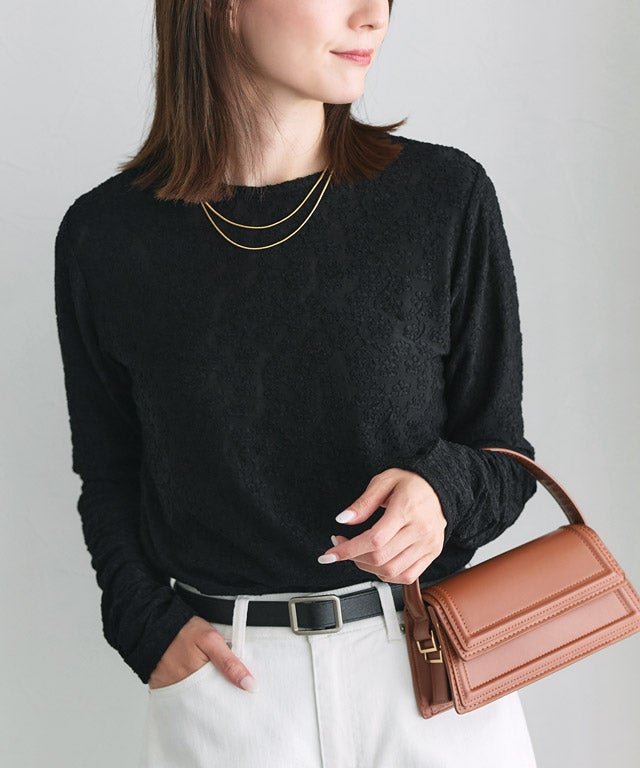 163cm / レース / ブラック / M