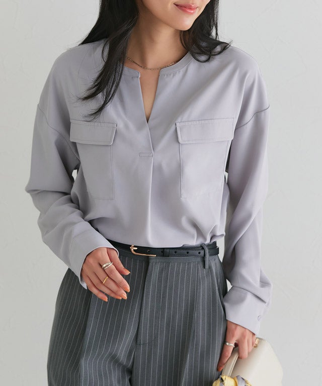 162cm / アイスグレー / M