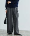 [RASW]ウールミックスタックワイドパンツ