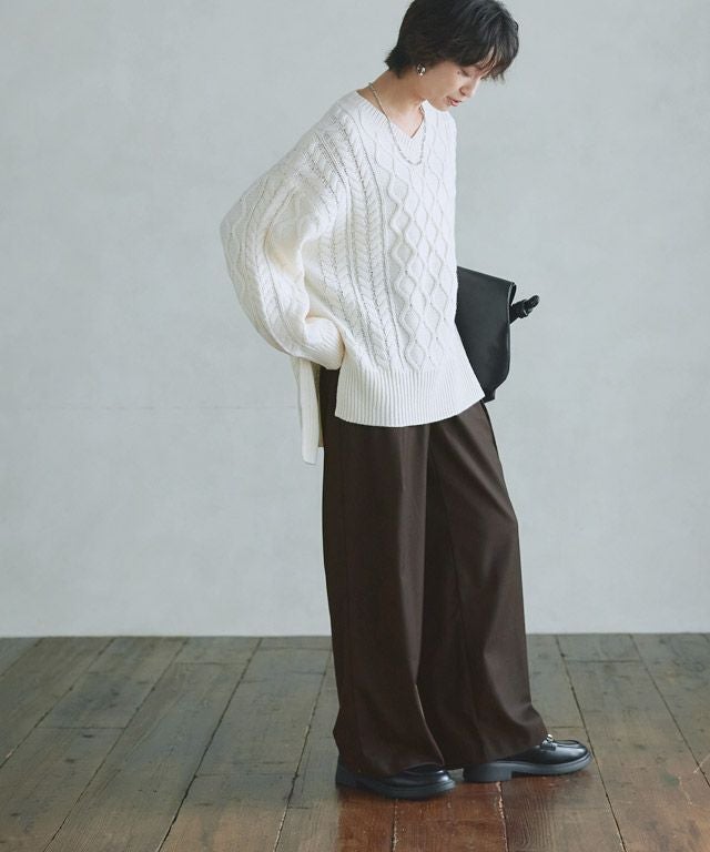 166cm / ダークブラウン / M