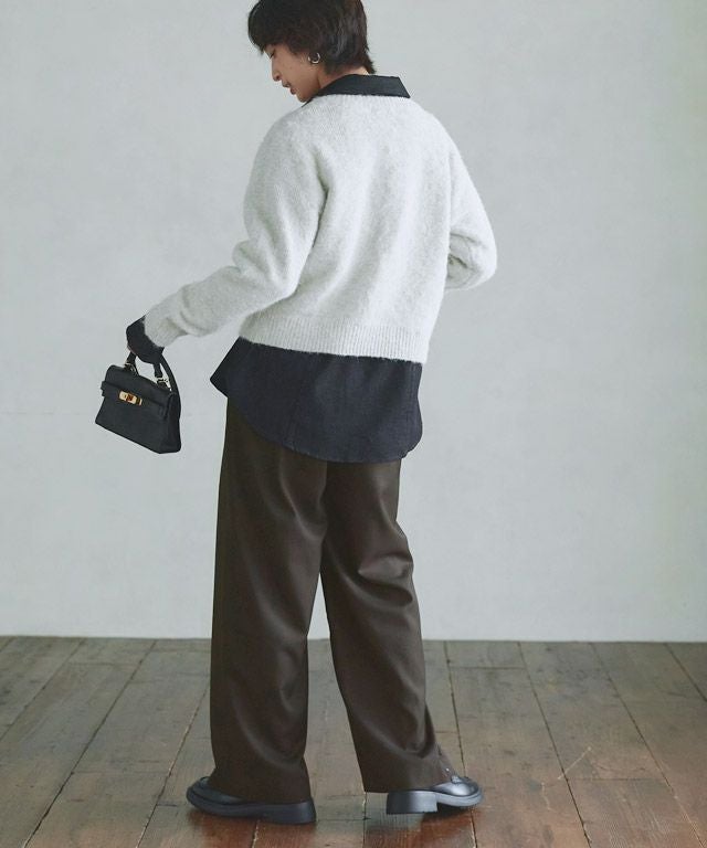 166cm / ダークブラウン / M