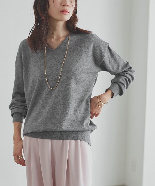 RASW]ビスコースVネックルーズニット 【スピード配送】 | 【公式