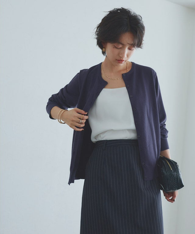 166cm / ダークネイビー / M
