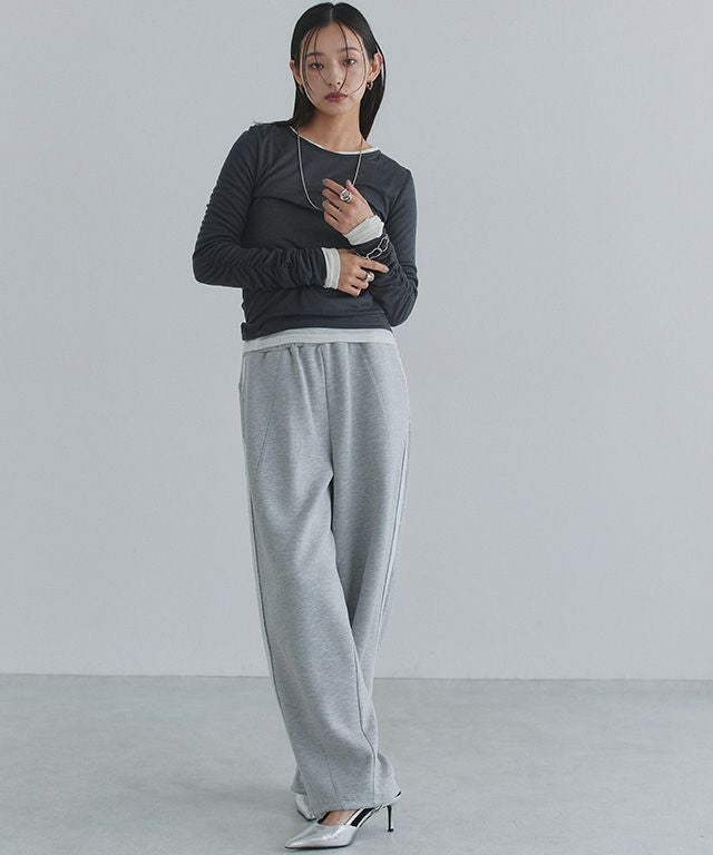 163cm / ライトグレー / M