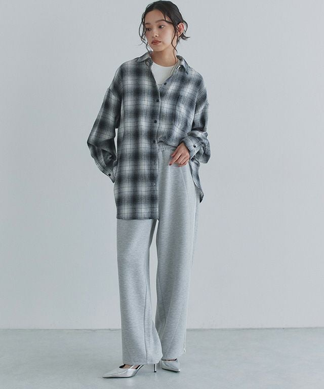 163cm / ライトグレー / M