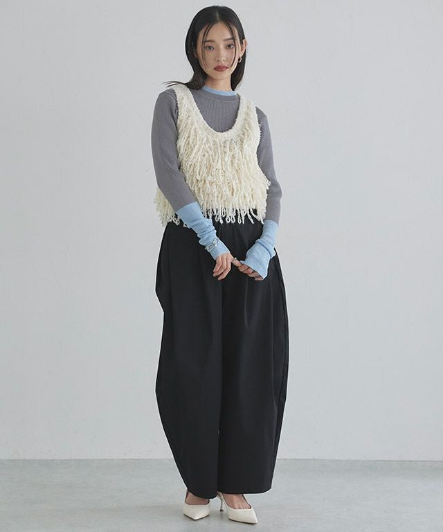 163cm / グレー×ブルーラメ / M