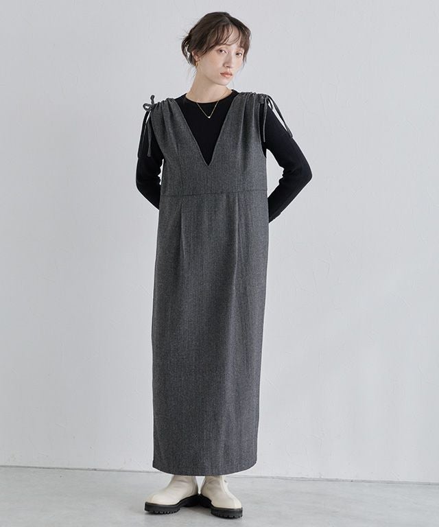 160cm / チャコール / M