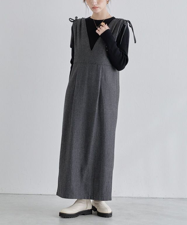 160cm / チャコール / M