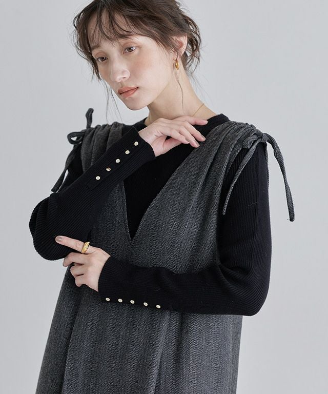 160cm / チャコール / M