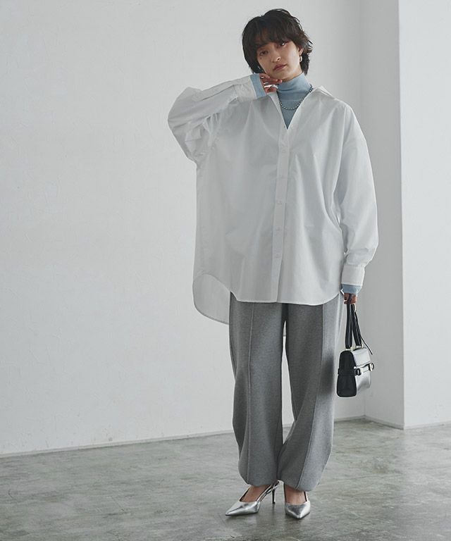 166cm / 杢グレー / M