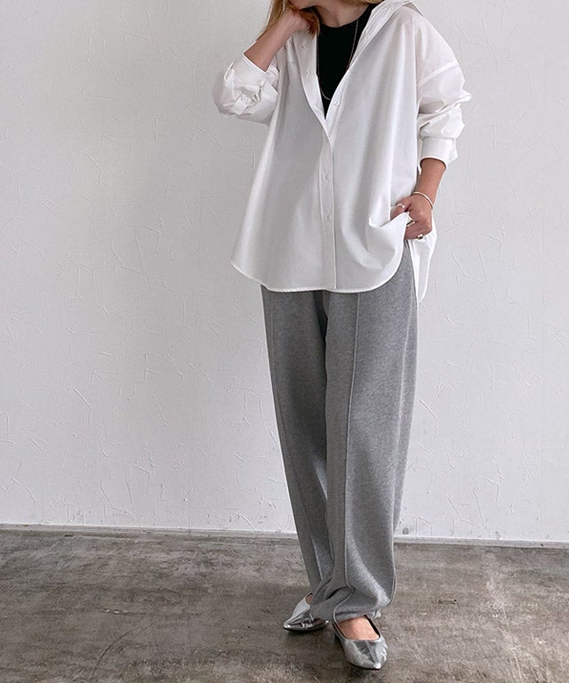 166cm / 杢グレー / M