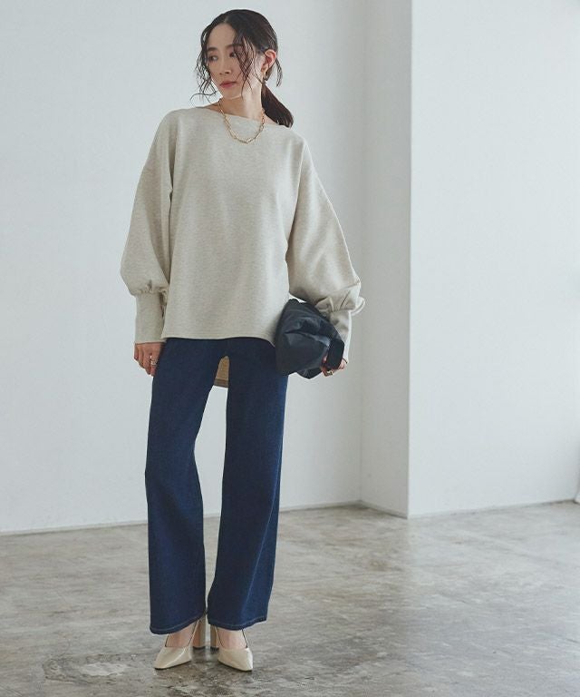 163cm / 杢オートミール / M