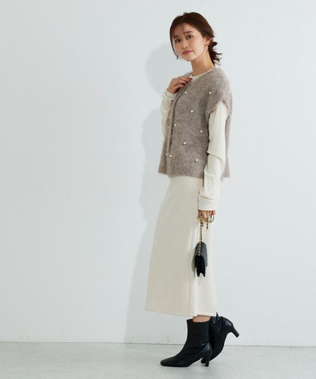 166cm / グレージュ / M