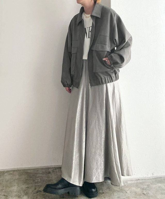 166cm / チャコール / M