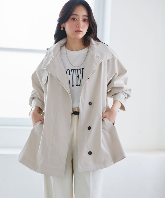 160cm / ライトグレージュ / M