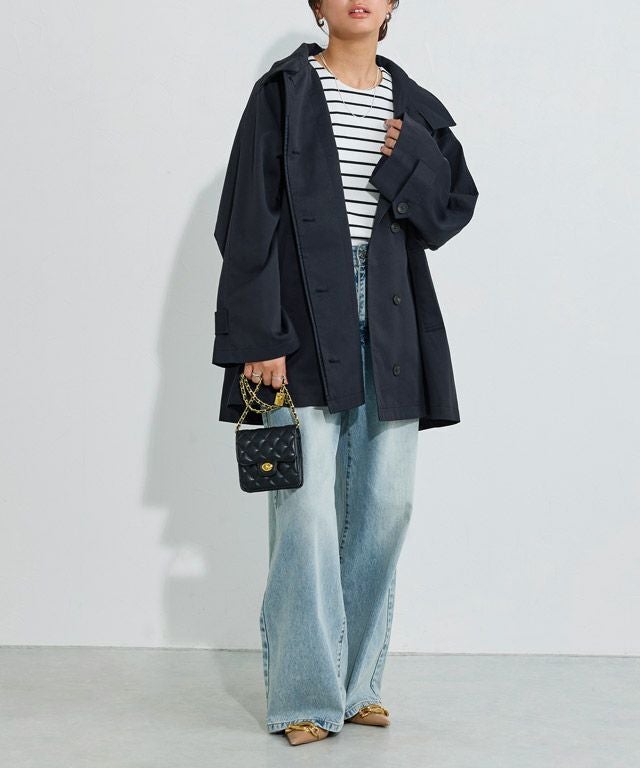 158cm / ネイビー / M