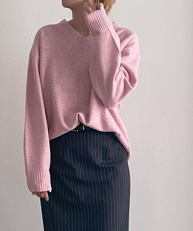 166cm / 杢ピンク / M