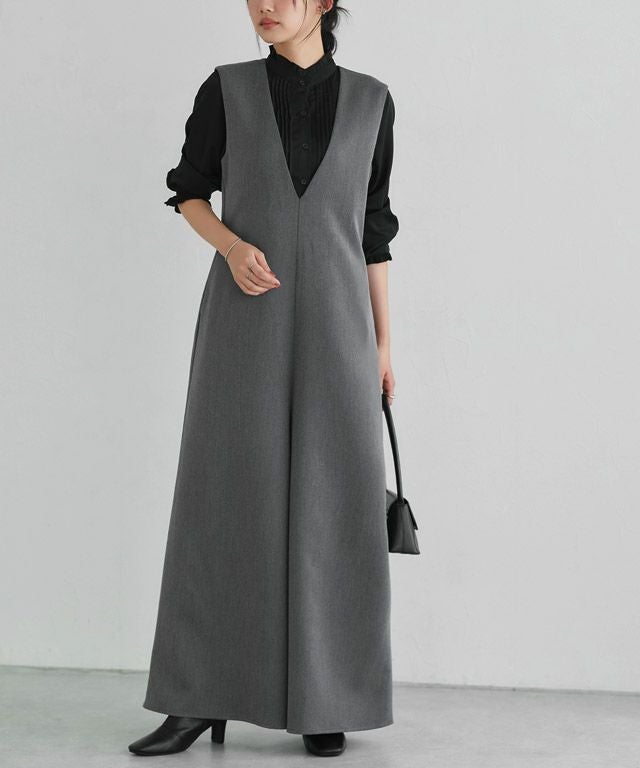 162cm / 杢チャコール / M