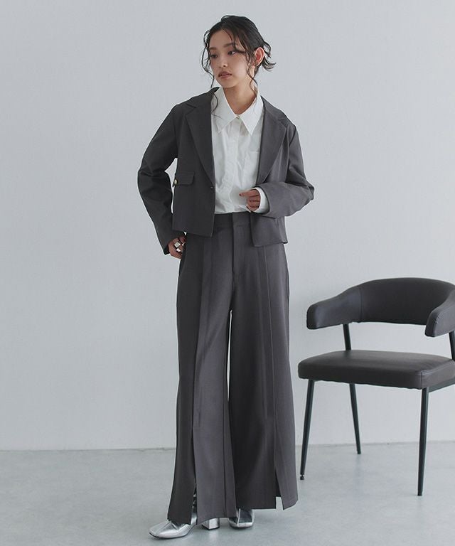 163cm / チャコール / M