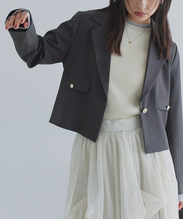 163cm / チャコール / M