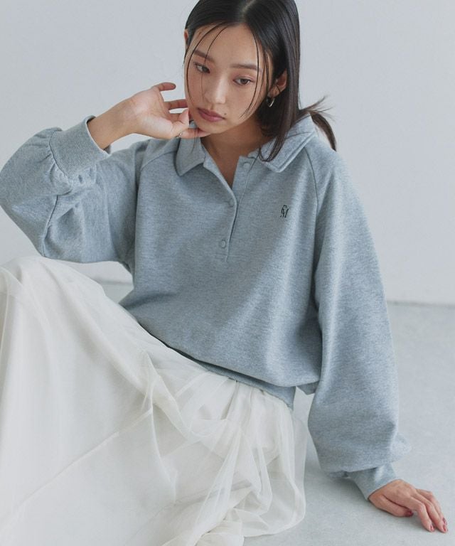 163cm / 杢グレー / M