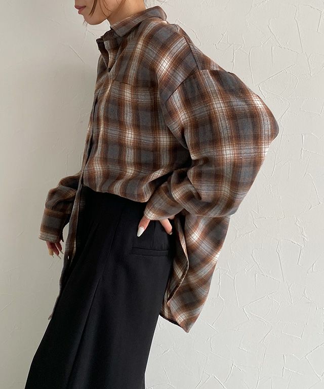 160cm / ブラウン / M