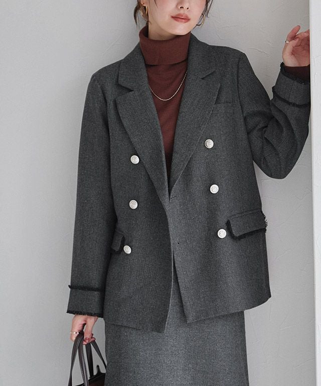 選べる柄テーラードジャケット