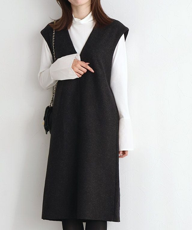 163cm / 杢ダークチャコール / M