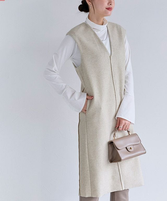 167cm / 杢アイボリー / M