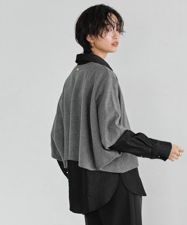 166cm / 杢グレー / M