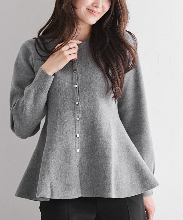 166cm / 杢チャコール / M