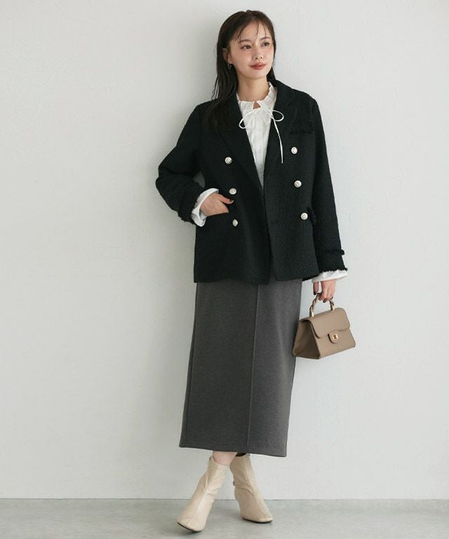 167cm / 杢チャコール / M