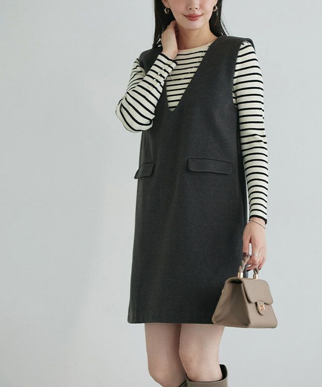 167cm / 杢チャコール / M