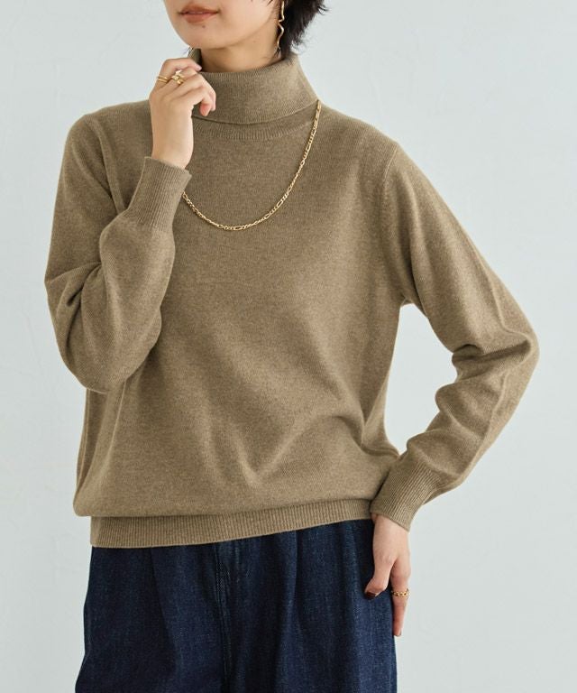 RASW]カシミヤタートルネックニット◇送料無料【Akaneさん着用アイテム