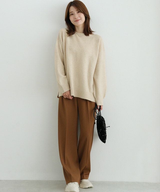 163cm / 杢ベージュ / L