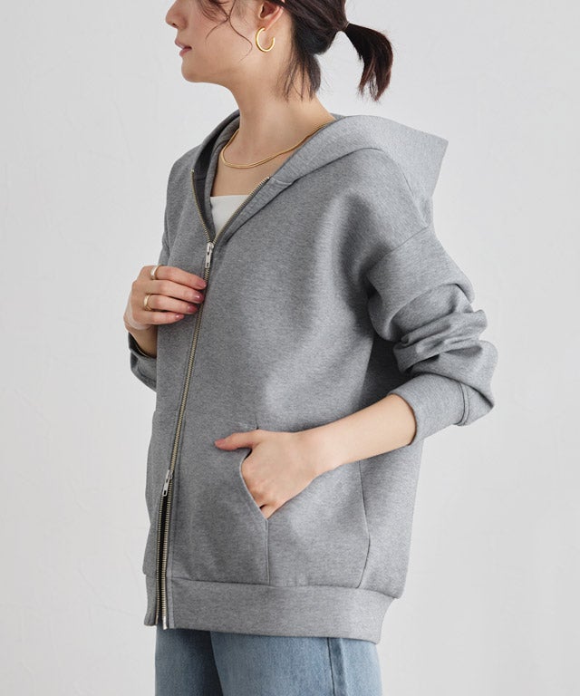 163cm / 杢グレー / M