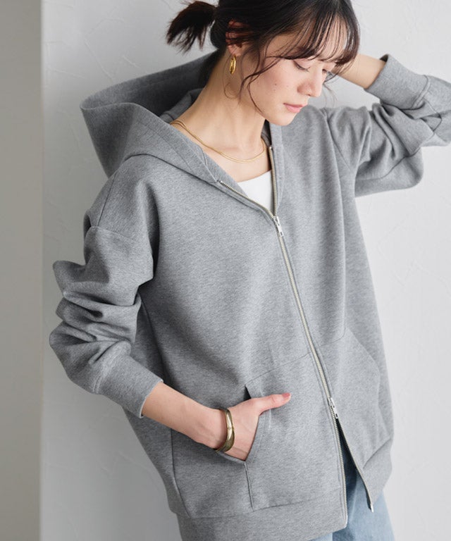 163cm / 杢グレー / M