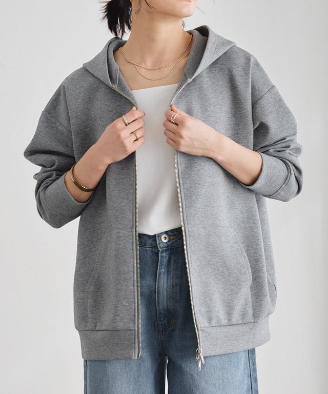 163cm / 杢グレー / M