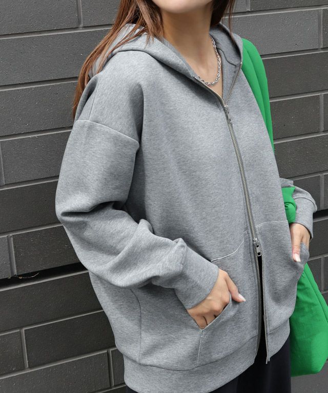 156cm / 杢グレー / M