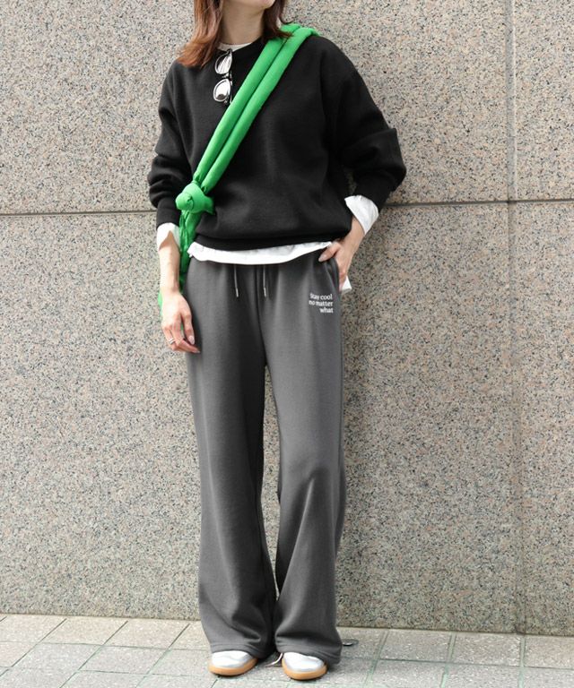 刺繍スウェットパンツ | 【公式】Pierrot（ピエロ）レディース