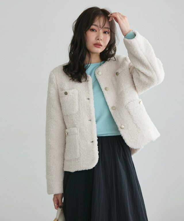 167cm / アイボリー / M