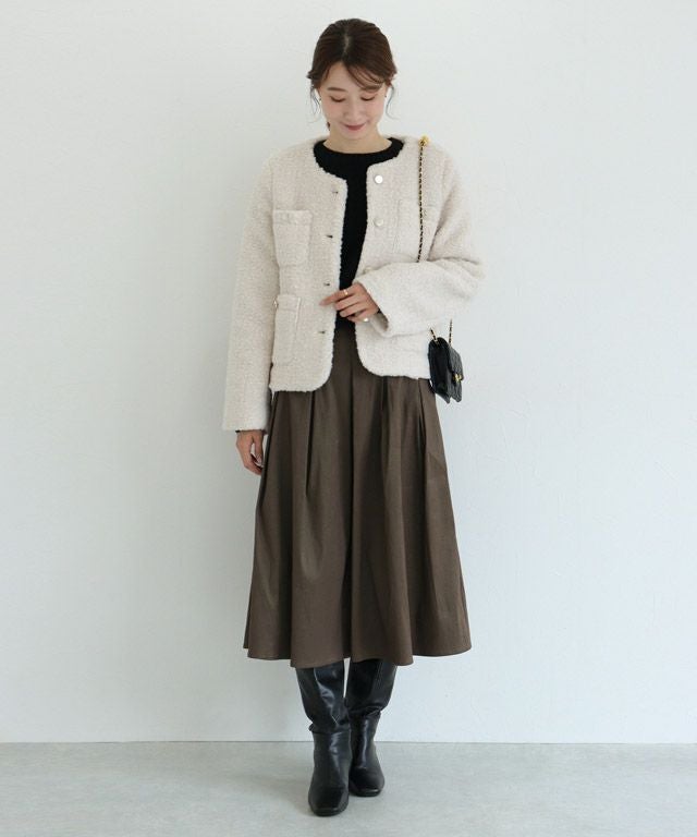 163cm / アイボリー / M