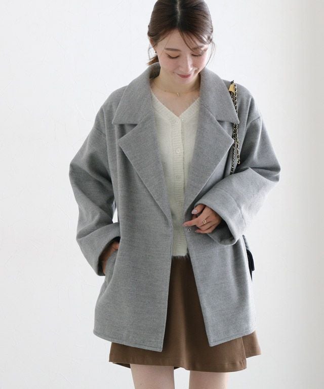 163cm / 杢グレー / M