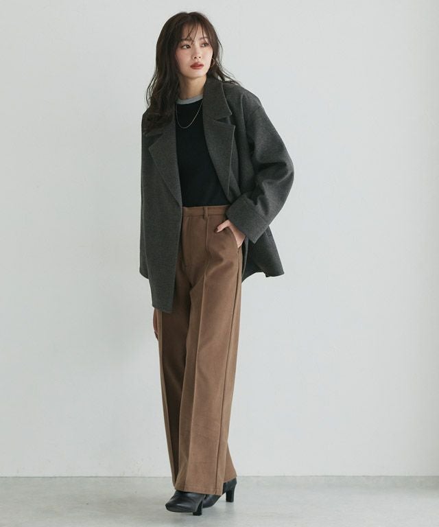 167cm / 杢チャコール / M