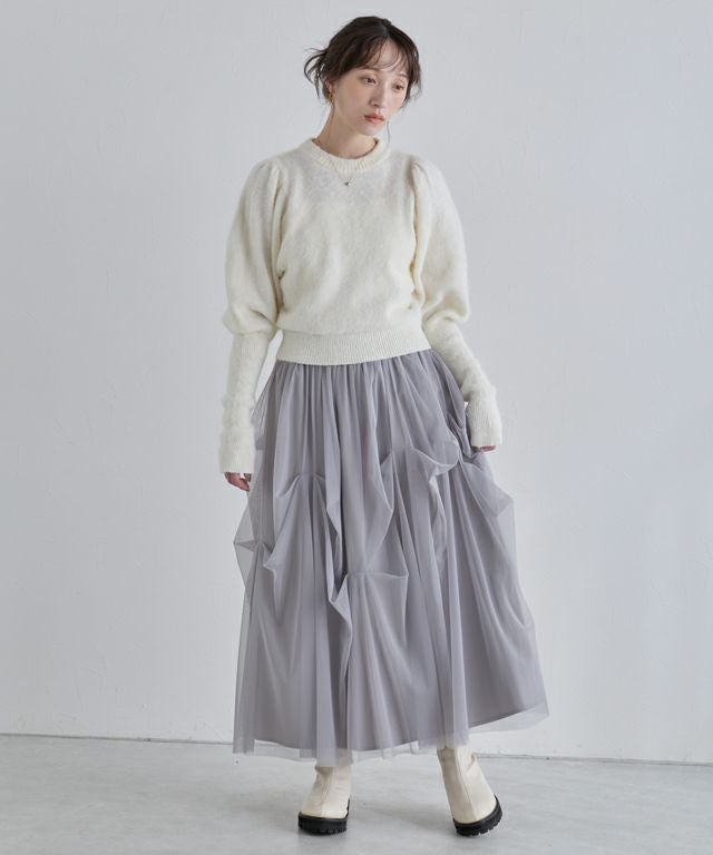 160cm / アイボリー / F