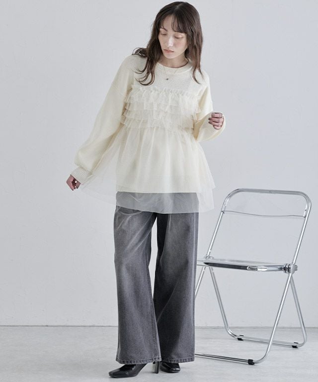 160cm / アイボリー / M