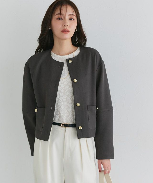 167cm / チャコール / M