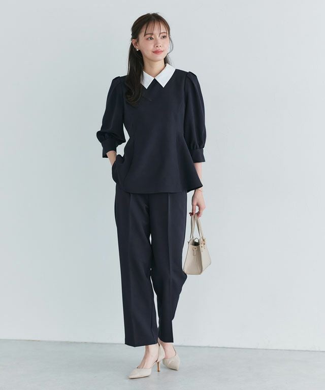 167cm / 無地 / ネイビー / M