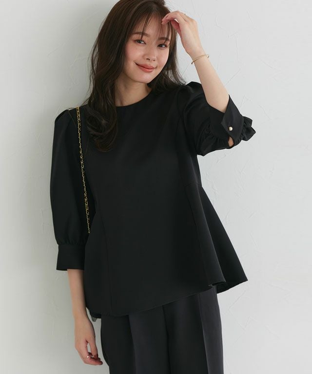 167cm / 無地 / ブラック / M